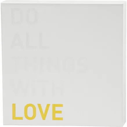 Lerret med gulltrykk for akvarell, hvit, H: 25,4 cm, dybde 2,54 cm, 1 stk